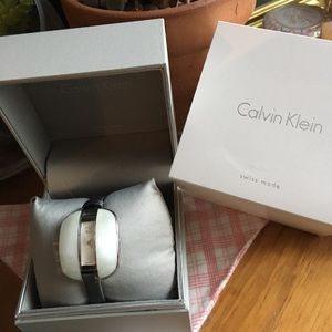 - Calvin Klein Treasure Silver Dial Ladies W…